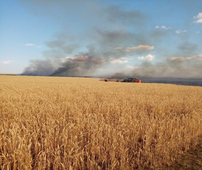 МЧС напоминает о соблюдении пожарной безопасности в период уборочной кампании . МЧС напоминает о соблюдении пожарной безопасности в период уборочной кампании .